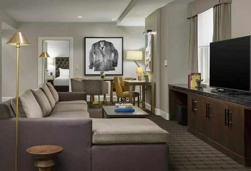 Suite with Terrace, Hilton Boston Park Plaza