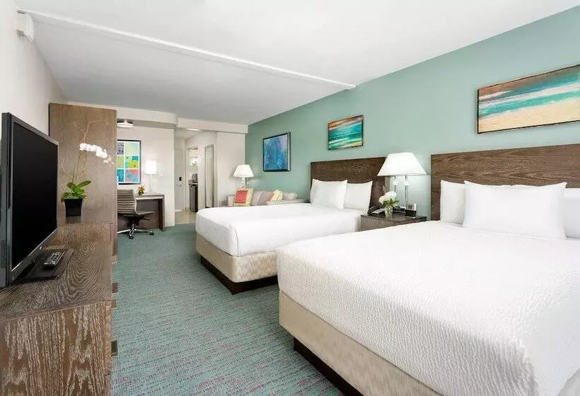 バルコニー付きジュニアスイート, Courtyard By Marriott Waikiki Beach