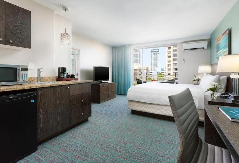 豪华房间, Courtyard By Marriott Waikiki Beach