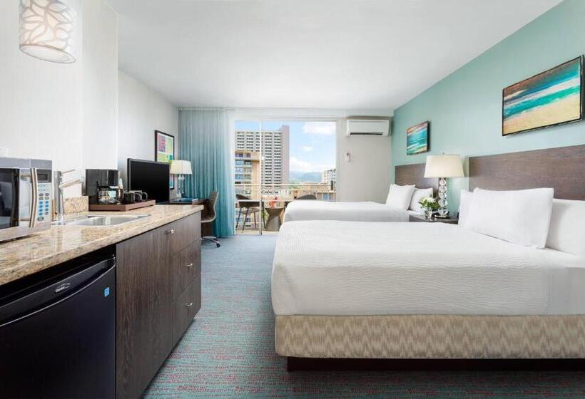 豪华房间, Courtyard By Marriott Waikiki Beach