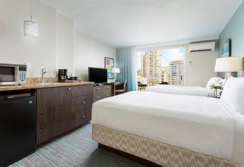 디럭스 룸, Courtyard By Marriott Waikiki Beach