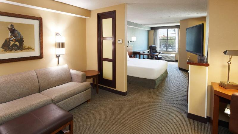 חדר סטנדרט עם מיטת קינג, Hyatt Place Fort Worth Stockyard