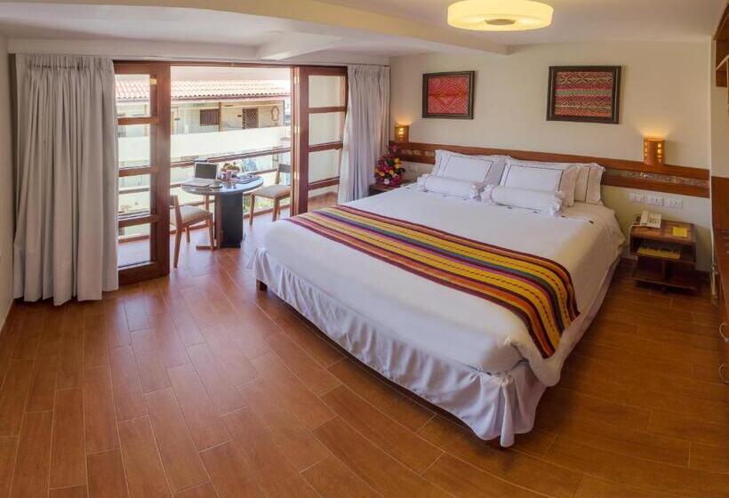 キングサイズベッドのスタンダードルーム, Taypikala Hotel Cusco
