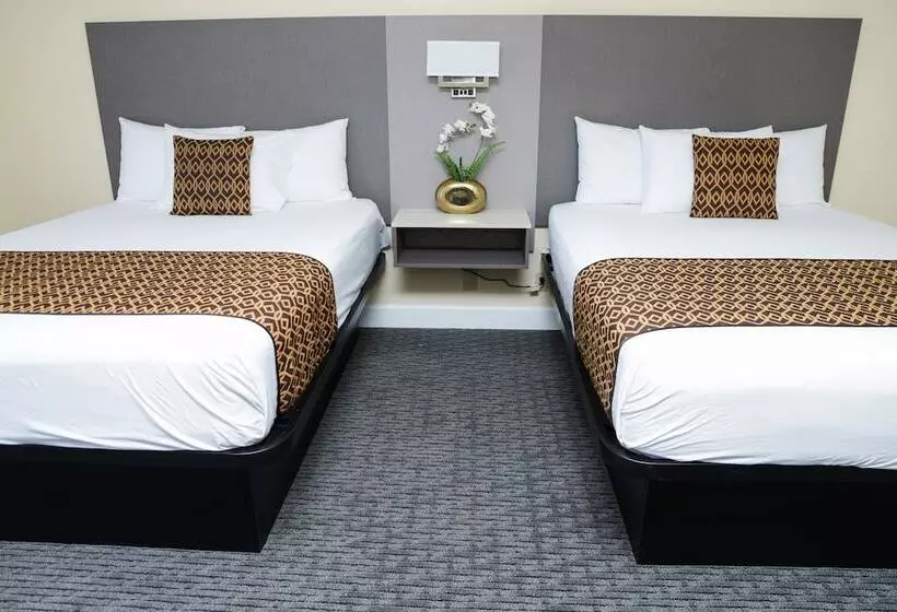 اتاق استاندارد با 2 تخت دوبل, Silver Surf Motel