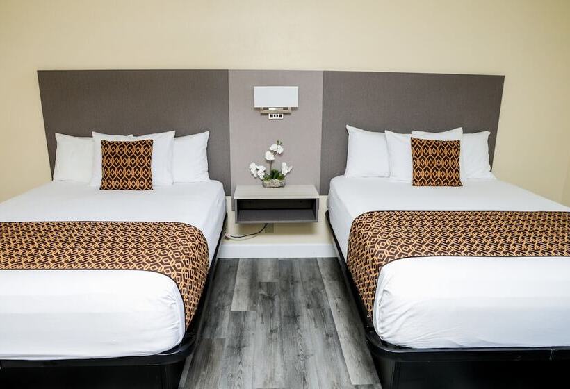 2ダブルベッドのスタンダードルーム, Silver Surf Motel