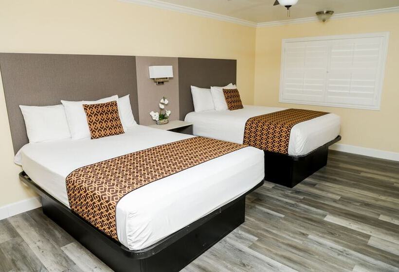 2ダブルベッドのスタンダードルーム, Silver Surf Motel