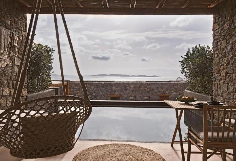 Люкс Вид на Море, Amyth Of Mykonos Agios Stefanos