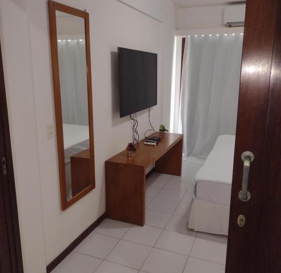 Апартаменты 1 Спальня с Балконом, Condomínio Araça Praia Flat, Apt
