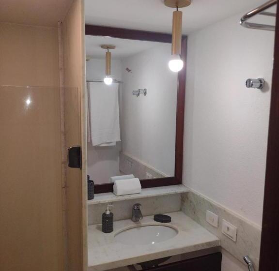 Апартаменты 1 Спальня с Балконом, Condomínio Araça Praia Flat, Apt