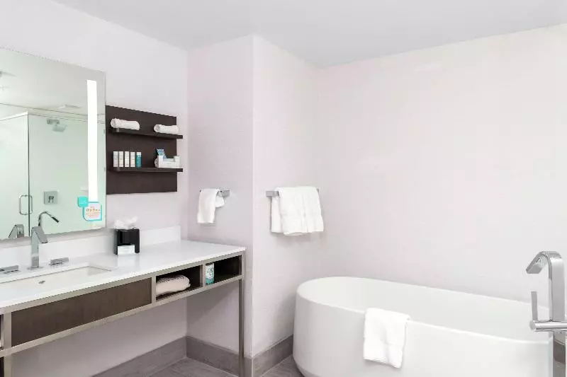 キングサイズベッドのスタンダードルーム, Hilton Garden Inn Hartford South/glastonbury