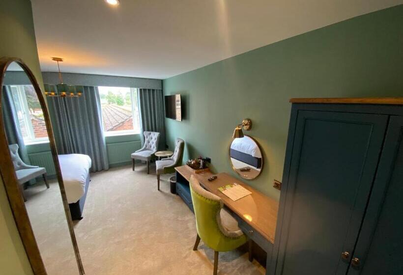 带大床的标准间, The George Hotel Easingwold