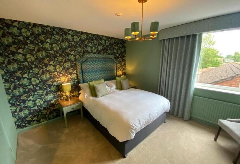 带大床的标准间, The George Hotel Easingwold