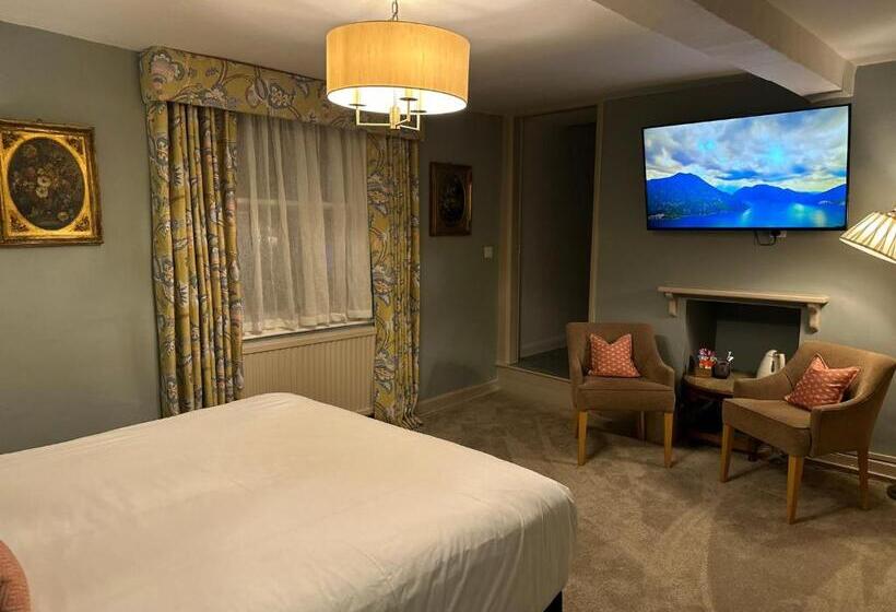 带大床的标准间, The George Hotel Easingwold