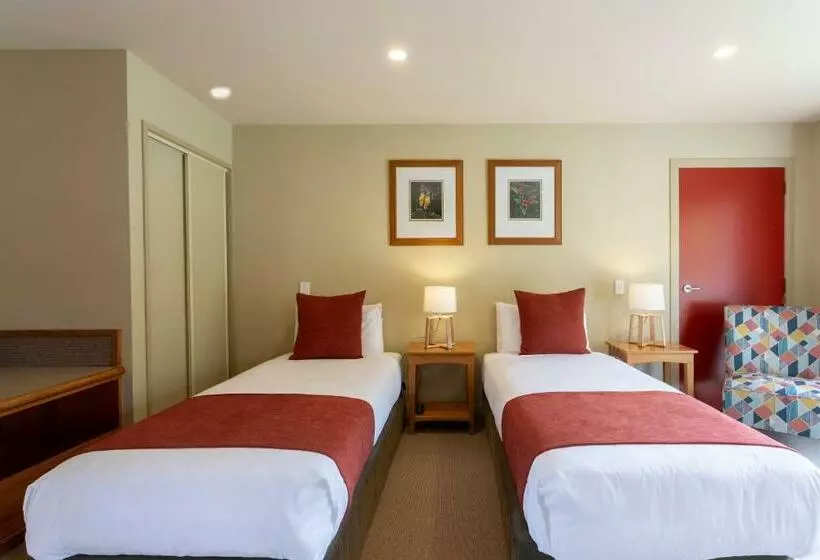 キングサイズベッドのスタンダードルーム, Te Weheka Hotel Fox Glacier