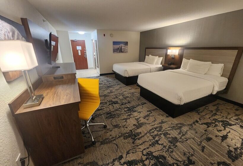 Номер Стандарт 2 Двуспальные Кровати, La Quinta By Wyndham Milwaukee Sw New Berlin