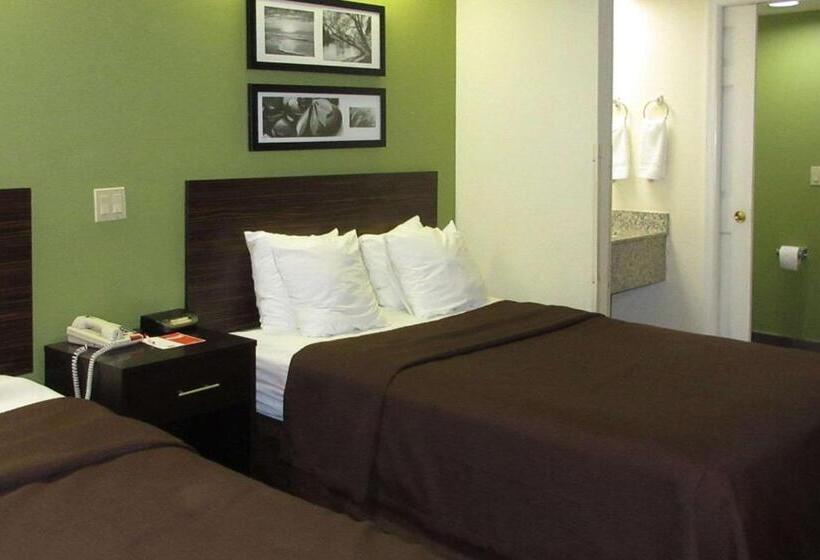 غرفه قياسيه سريرين مزدوجين, Rodeway Inn