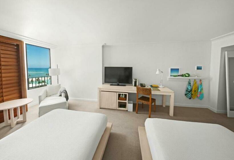 스탠다드 룸 더블 침대 2개, Hilton Vacation Club The Modern Honolulu