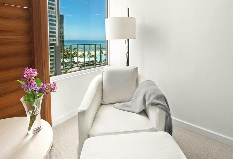 غرفه قياسيه سريرين مزدوجين, Hilton Vacation Club The Modern Honolulu