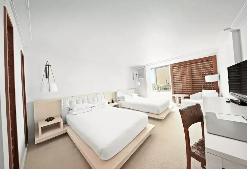 اتاق استاندارد با 2 تخت دوبل, Hilton Vacation Club The Modern Honolulu