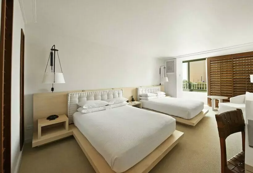 اتاق استاندارد با 2 تخت دوبل, Hilton Vacation Club The Modern Honolulu