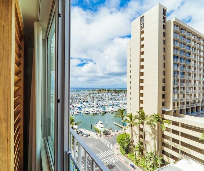غرفه قياسيه سريرين مزدوجين, Hilton Vacation Club The Modern Honolulu