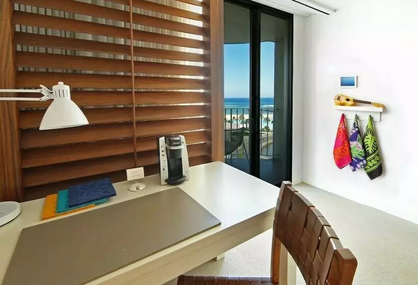 استودیوی استاندارد با تخت دوبل, Hilton Vacation Club The Modern Honolulu