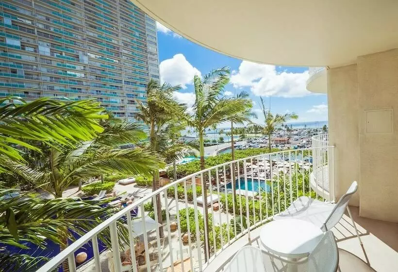 استودیوی استاندارد با تخت دوبل, Hilton Vacation Club The Modern Honolulu