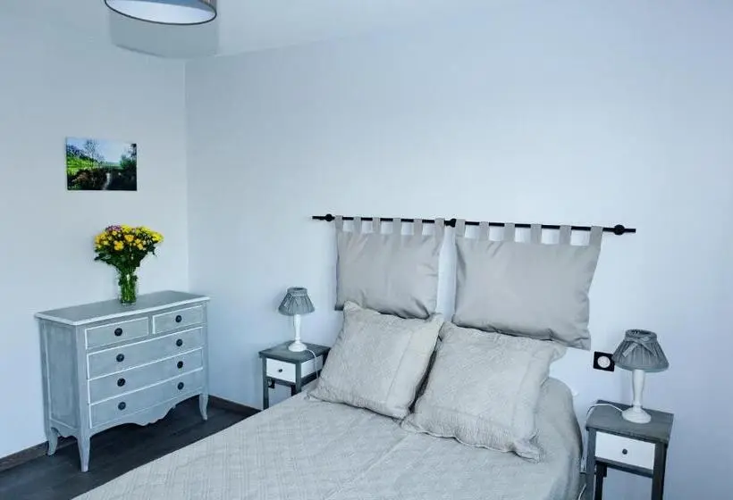 Standard room with outdoor bath, La Ferme Aux Charmes