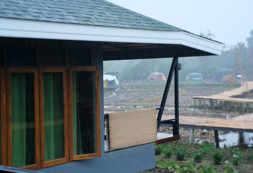 غرفة ديلوكس مزودة بشرفة, Nok Chan Mee Na