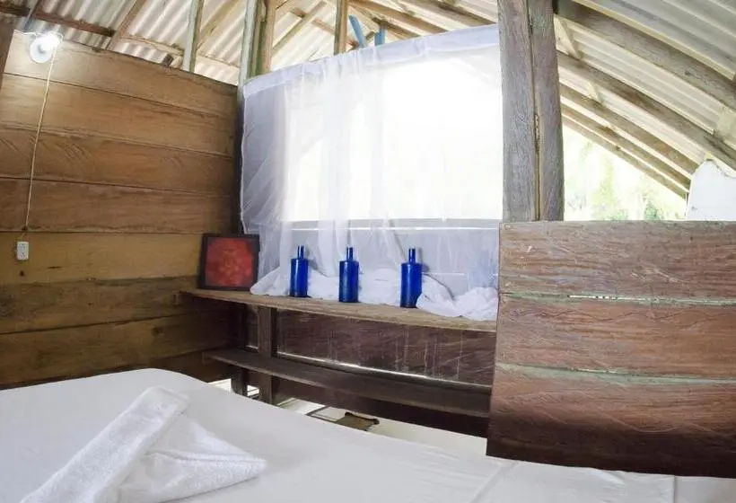 景色の見えるトリプルスタンダードルーム, El Hongo Finca Hostal / Camping