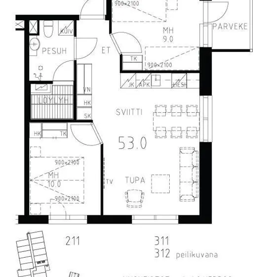 2 Bedroom Superior Room, Lost In Levi