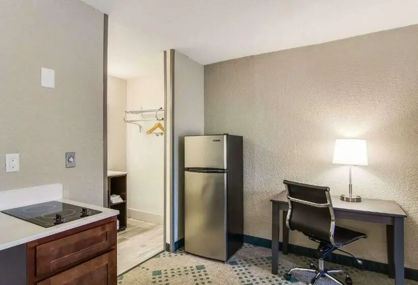 キングサイズベッドのスイートルーム, Suburban Studios Hotel Kingsland Near I 95