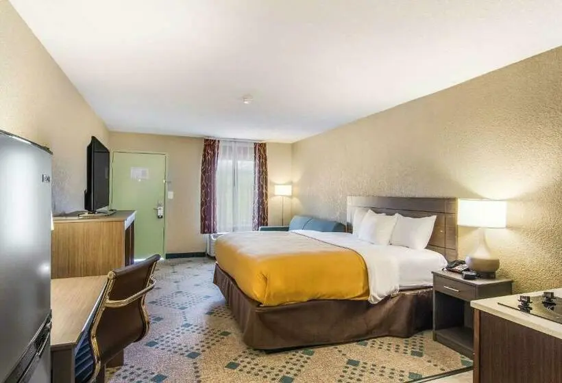 キングサイズベッドのスイートルーム, Suburban Studios Hotel Kingsland Near I 95