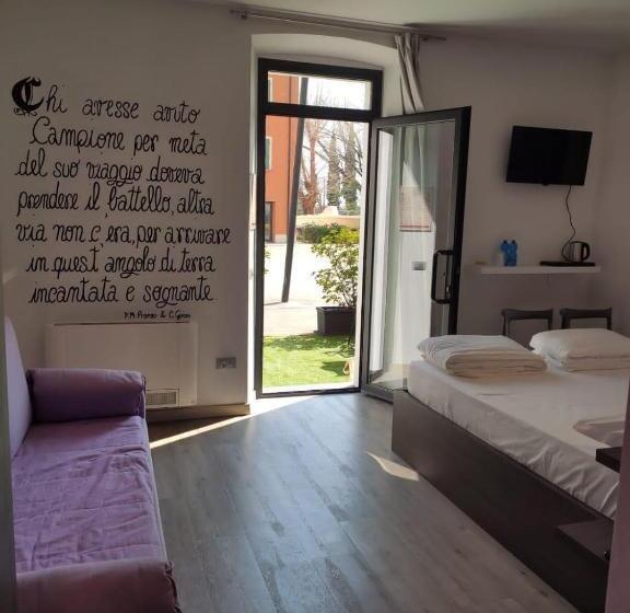 غرفة قياسية ثلاثية, Antica Campione Rooms & Hostel