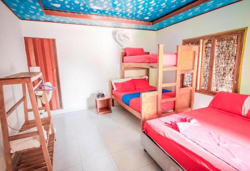 Economy Quadruple Room, Isla Los Erizos Ecohouse
