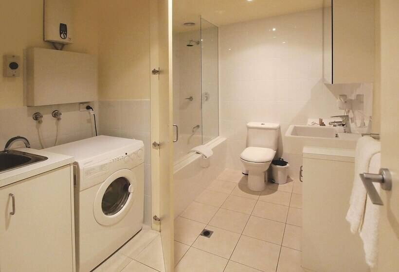 침실 2개 아파트, Oaks Melbourne On Lonsdale Suites