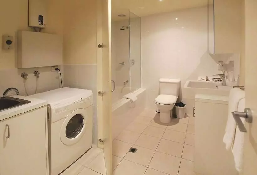 ２ベッドルームアパートメント, Oaks Melbourne On Lonsdale Suites