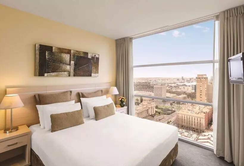 シティビュー１ベッドルームアパート, Oaks Melbourne On Lonsdale Suites