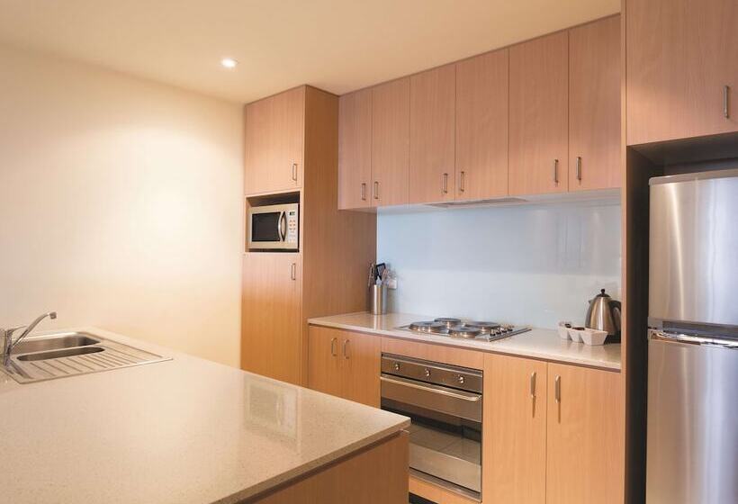 شقة غرفة نوم واحدة مطلة على المدينة, Oaks Melbourne On Lonsdale Suites