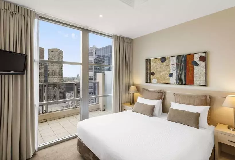 １ベッドルームアパートメント, Oaks Melbourne On Lonsdale Suites