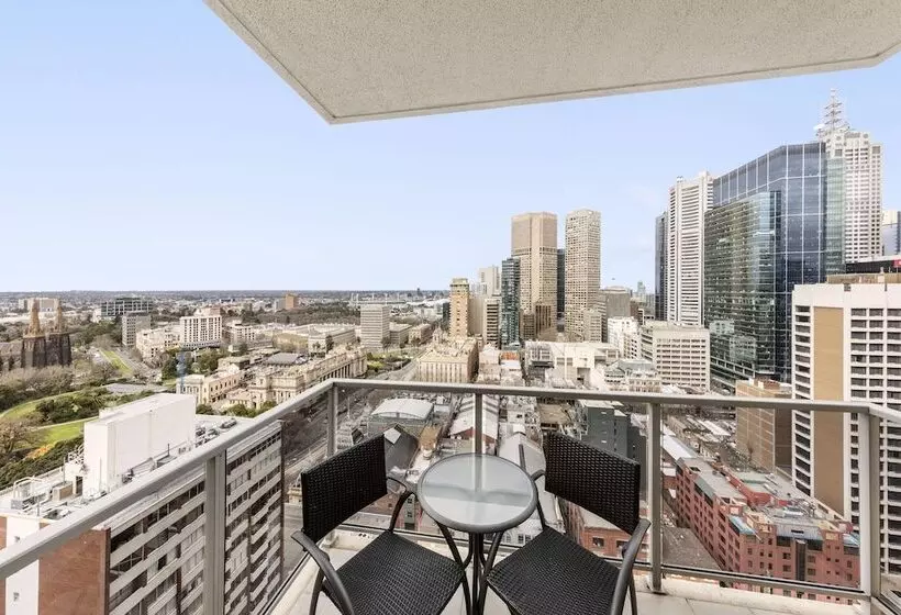１ベッドルームアパートメント, Oaks Melbourne On Lonsdale Suites