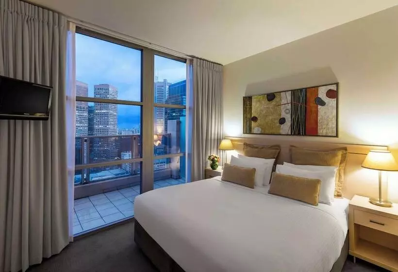 １ベッドルームアパートメント, Oaks Melbourne On Lonsdale Suites