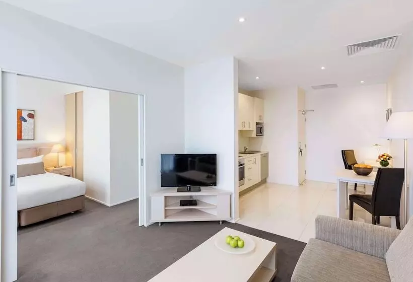 ３ベッドルームアパートメント, Oaks Melbourne On Lonsdale Suites
