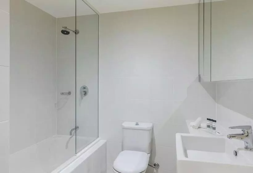 ２ベッドルームアパートメント, Oaks Melbourne On Lonsdale Suites