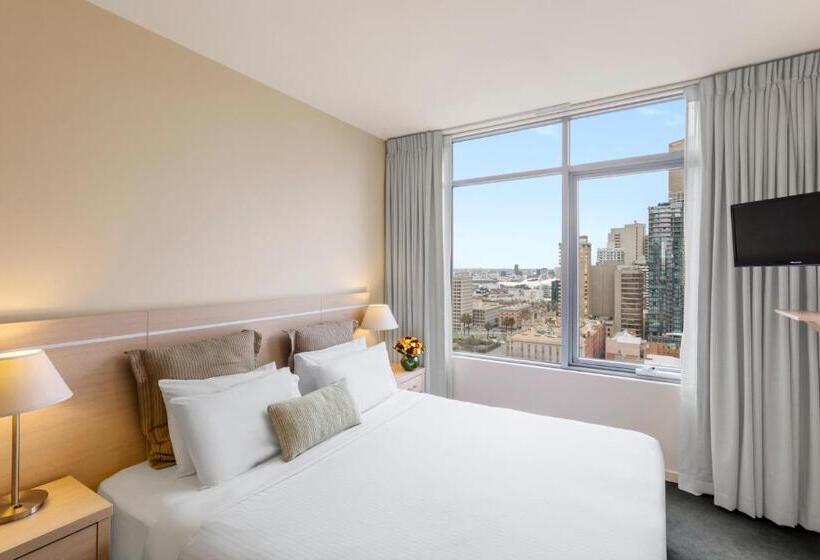 침실 2개 아파트, Oaks Melbourne On Lonsdale Suites