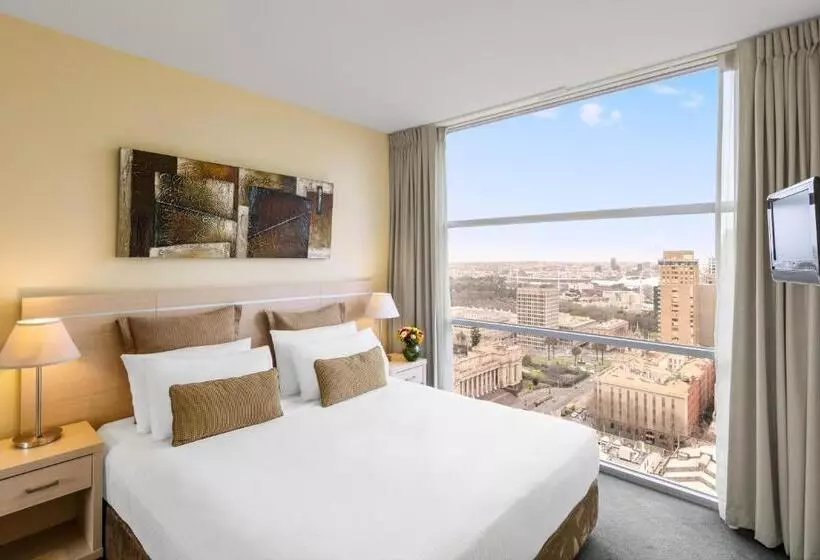 シティビュー１ベッドルームアパート, Oaks Melbourne On Lonsdale Suites