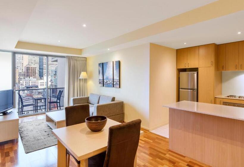 침실 1개 수피리어 아파트, Oaks Melbourne On Lonsdale Suites