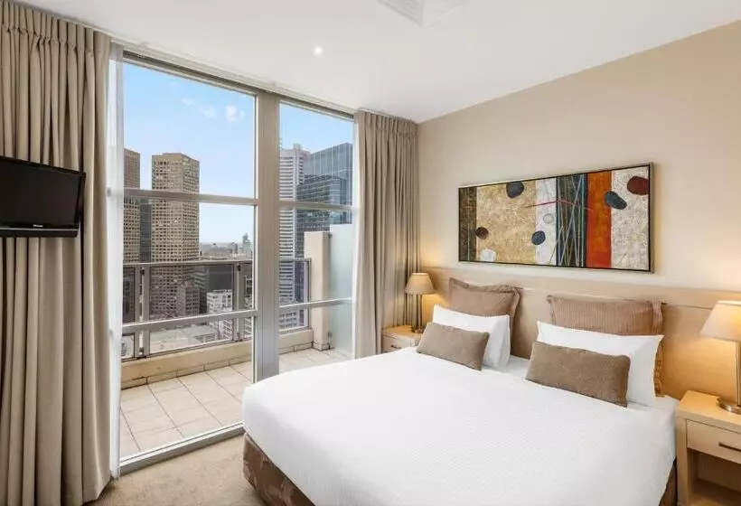 １ベッドルームアパートメント, Oaks Melbourne On Lonsdale Suites