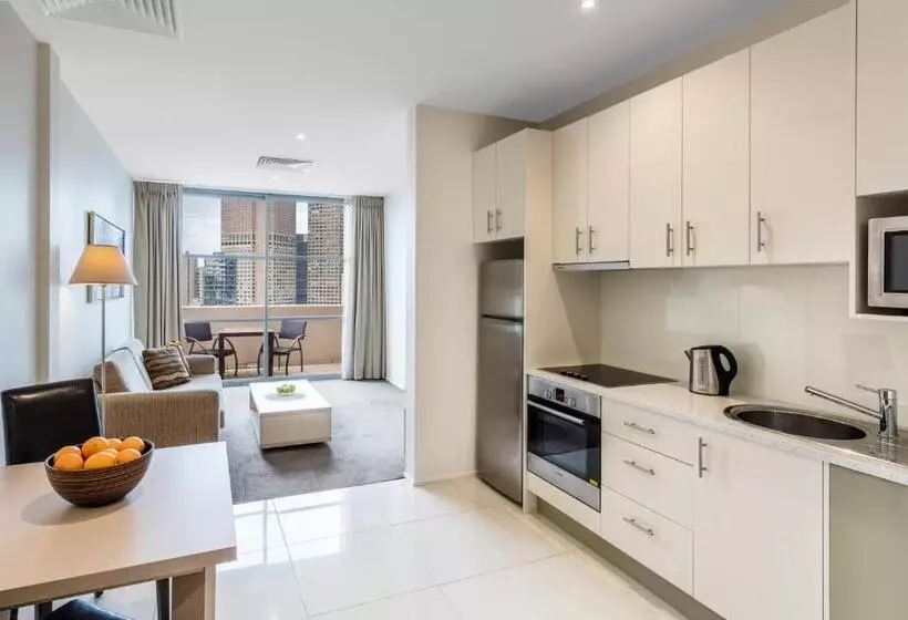 １ベッドルームアパートメント, Oaks Melbourne On Lonsdale Suites
