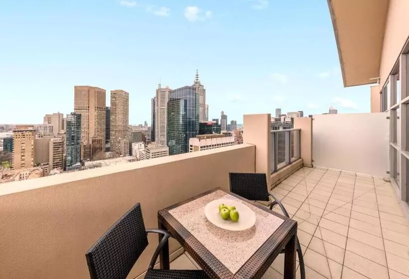 １ベッドルームアパートメント, Oaks Melbourne On Lonsdale Suites